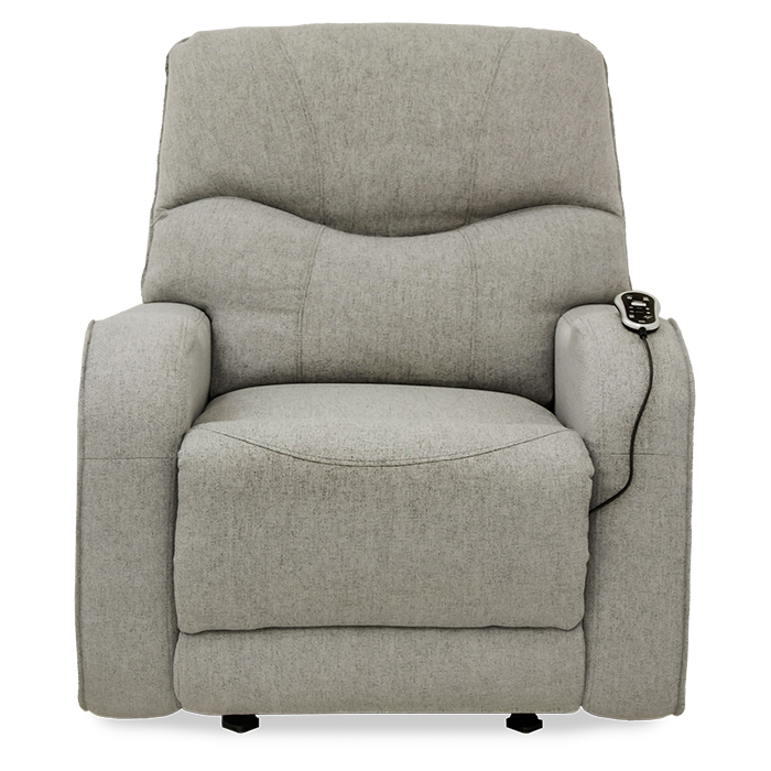 Sillon Reclinable Tela Gris Claro Nash Ii | Reclinables | salas